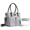 imageFit ampamp Fresh Insulated Lunch Box For Women Leakproof ampamp StainResistant With Container Zipper Two Exterior Pockets  Summerton Lunch Bag Silo NavySteel