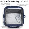 imageFit ampamp Fresh Charlotte Adult Insulated Lunch Bag with Carry Handles Navy Medallion BloomNavy Sketch Diamonds