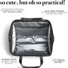 imageFit ampamp Fresh Cloverdale Adult Insulated Lunch Bag with Side Pouch ampamp Carry Handles Complete Lunch Kit Includes 2 Containers SnakeskinSnakeskin