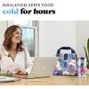 imageFit ampamp Fresh Lunch Bag For Women Insulated Womens Lunch Bag For Work Leakproof ampamp StainResistant Large Lunch Box For Women With Matching Tumbler Snap Closure Westport Bag FloralTabitha Floral