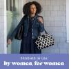 imageFit ampamp Fresh Lunch Bag For Women Insulated Womens Lunch Bag For Work Leakproof ampamp StainResistant Large Lunch Box For Women With Matching Tumbler Snap Closure Westport Bag FloralBlack  White Ikat Tile