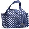 imageFit ampamp Fresh Lunch Bag For Women Insulated Womens Lunch Bag For Work Leakproof ampamp StainResistant Large Lunch Box For Women With Matching Tumbler Snap Closure Westport Bag FloralClassic Navy Dot
