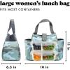imageFit ampamp Fresh Lunch Bag For Women Insulated Womens Lunch Bag For Work Leakproof ampamp StainResistant Large Lunch Box For Women With Matching Tumbler Snap Closure Westport Bag FloralSage Camo