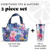 imageFit ampamp Fresh Lunch Bag For Women Insulated Womens Lunch Bag For Work Leakproof ampamp StainResistant Large Lunch Box For Women With Matching Tumbler Snap Closure Westport Bag FloralTabitha Floral
