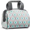 imageFit ampamp Fresh Charlotte Adult Insulated Lunch Bag with Carry Handles Navy Medallion BloomGray