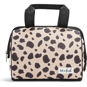 imageFit ampamp Fresh Charlotte Adult Insulated Lunch Bag with Carry Handles Navy Medallion BloomGraphic Cheetah