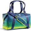 imageFit ampamp Fresh Junior Duffel Bag For Kids Premium NeopreneLike Material Small Duffle Dance ampamp Sports Bag WeekenderBlue Green