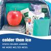 imageFit ampamp Fresh Cool Coolers 2 Pack Soft Ice for Lunch Bags Flexible Stretch Nylon Durable Reusable Lunch Box Ice Packs Soft Ice Reusable Freezer Packs Lunch Ice Easy to Clean Taupe CheckerboardTeal