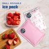 imageFit ampamp Fresh Cool Coolers 2 Pack Soft Ice for Lunch Bags Flexible Stretch Nylon Durable Reusable Lunch Box Ice Packs Soft Ice Reusable Freezer Packs Lunch Ice Easy to Clean Taupe CheckerboardPink Bows