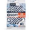 imageFit ampamp Fresh Cool Coolers 2 Pack Soft Ice for Lunch Bags Flexible Stretch Nylon Durable Reusable Lunch Box Ice Packs Soft Ice Reusable Freezer Packs Lunch Ice Easy to Clean Taupe CheckerboardBlue