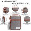 image:imageFit amp Fresh Insulated Lunch Box for Kids Blue Polyester 10 x 825 x 4 with Side Pocket and Front ZipBlue