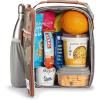 image:imageFit amp Fresh Insulated Lunch Box for Kids Blue Polyester 10 x 825 x 4 with Side Pocket and Front ZipCamo