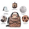 image:imageFit amp Fresh Kate Insulated Lunch Bag with Side Pouch amp Carry Handles Complete Lunch Kit Includes Matching Tumbler 4 Containers amp Ice Pack Colorful LeopardLeopard