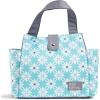 image:imageFit amp Fresh Lunch Bag For Women Insulated Womens Lunch Bag For Work Leakproof amp StainResistant Large Lunch Box For Women With Containers and Matching Tumbler Snap Closure Westport Bag Aqua
