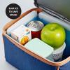 image:imageCool Coolers by Fit amp Fresh Slim Ice Packs Quick Freeze Reusable Ice Packs for Lunch Boxes amp Coolers LongLasting Space Saving Lunch Ice Packs Ivory 4PkNew Multi