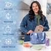 image:imageCool Coolers by Fit amp Fresh Slim Ice Packs Quick Freeze Reusable Ice Packs for Lunch Boxes amp Coolers LongLasting Space Saving Lunch Ice Packs Ivory 4PkMulticolor Neutrals