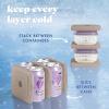 image:imageCool Coolers by Fit amp Fresh Slim Ice Packs Quick Freeze Reusable Ice Packs for Lunch Boxes amp Coolers LongLasting Space Saving Lunch Ice Packs Ivory 4PkTaupe