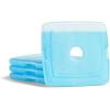 image:imageCool Coolers by Fit amp Fresh Slim Ice Packs Quick Freeze Reusable Ice Packs for Lunch Boxes amp Coolers LongLasting Space Saving Lunch Ice Packs Ivory 4PkBlue 8 PK