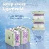image:imageCool Coolers by Fit amp Fresh Slim Ice Packs Quick Freeze Reusable Ice Packs for Lunch Boxes amp Coolers LongLasting Space Saving Lunch Ice Packs Ivory 4PkSage