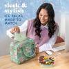 image:imageCool Coolers by Fit amp Fresh Slim Ice Packs Quick Freeze Reusable Ice Packs for Lunch Boxes amp Coolers LongLasting Space Saving Lunch Ice Packs Ivory 4PkSage
