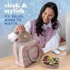 image:imageCool Coolers by Fit amp Fresh Slim Ice Packs Quick Freeze Reusable Ice Packs for Lunch Boxes amp Coolers LongLasting Space Saving Lunch Ice Packs Ivory 4PkTaupe