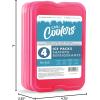 image:imageCool Coolers by Fit amp Fresh XL Slim Ice Packs Quick Freeze Reusable Ice Packs for Lunch Boxes amp Coolers LongLasting Space Saving Cooler Ice Packs Light Pink 4PkPink 4 PK