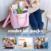 image:imageCool Coolers by Fit amp Fresh XL Slim Ice Packs Quick Freeze Reusable Ice Packs for Lunch Boxes amp Coolers LongLasting Space Saving Cooler Ice Packs Light Pink 4PkIvory