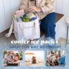 image:imageCool Coolers by Fit amp Fresh XL Slim Ice Packs Quick Freeze Reusable Ice Packs for Lunch Boxes amp Coolers LongLasting Space Saving Cooler Ice Packs Light Pink 4PkMulticolor