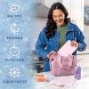 image:imageCool Coolers by Fit amp Fresh XL Slim Ice Packs Quick Freeze Reusable Ice Packs for Lunch Boxes amp Coolers LongLasting Space Saving Cooler Ice Packs Light Pink 4PkLight Pink