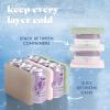 image:imageCool Coolers by Fit amp Fresh XL Slim Ice Packs Quick Freeze Reusable Ice Packs for Lunch Boxes amp Coolers LongLasting Space Saving Cooler Ice Packs Light Pink 4PkMulticolor
