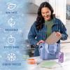 image:imageCool Coolers by Fit amp Fresh XL Slim Ice Packs Quick Freeze Reusable Ice Packs for Lunch Boxes amp Coolers LongLasting Space Saving Cooler Ice Packs Light Pink 4PkMulticolor