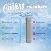 image:imageCool Coolers by Fit amp Fresh XL Slim Ice Packs Quick Freeze Reusable Ice Packs for Lunch Boxes amp Coolers LongLasting Space Saving Cooler Ice Packs Light Pink 4PkClear Blue 4 PK