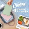 image:imageCool Coolers by Fit amp Fresh XL Slim Ice Packs Quick Freeze Reusable Ice Packs for Lunch Boxes amp Coolers LongLasting Space Saving Cooler Ice Packs Light Pink 4PkMulticolor