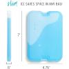 image:imageCool Coolers by Fit amp Fresh XL Slim Ice Packs Quick Freeze Reusable Ice Packs for Lunch Boxes amp Coolers LongLasting Space Saving Cooler Ice Packs Light Pink 4PkClear Blue 4 PK