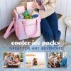 image:imageCool Coolers by Fit amp Fresh XL Slim Ice Packs Quick Freeze Reusable Ice Packs for Lunch Boxes amp Coolers LongLasting Space Saving Cooler Ice Packs Light Pink 4PkLight Pink