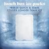 image:imageCool Coolers by Fit amp Fresh XL Slim Ice Packs Quick Freeze Reusable Ice Packs for Lunch Boxes amp Coolers LongLasting Space Saving Cooler Ice Packs Light Pink 4PkIvory
