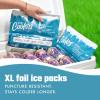 image:imageCool Coolers by Fit amp Fresh Reusable Ice Packs for Coolers  Large LongLasting Freezer Packs Puncture Resistant BPAFree Gel Ice Packs for Coolers Lunch Boxes Camping amp Picnic 2PK Pink GinghamTeal