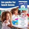 image:imageCool Coolers by Fit amp Fresh Reusable Ice Packs for Coolers  Large LongLasting Freezer Packs Puncture Resistant BPAFree Gel Ice Packs for Coolers Lunch Boxes Camping amp Picnic 2PK Pink GinghamBlue