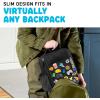 image:imageFit amp Fresh Lunch Box For Kids Boys amp Girls School Camp Insulated Bag With Shoe Charm Slots For Personalization Holographic PinkBlack