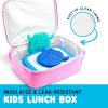 image:imageFit amp Fresh Lunch Box For Kids Boys amp Girls School Camp Insulated Bag With Shoe Charm Slots For Personalization Holographic PinkHolographic Pink