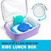 image:imageFit amp Fresh Lunch Box For Kids Boys amp Girls School Camp Insulated Bag With Shoe Charm Slots For Personalization Holographic PinkHolographic Purple