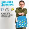 image:imageFit amp Fresh Lunch Box For Kids Boys amp Girls School Camp Insulated Bag With Shoe Charm Slots For Personalization Holographic PinkOcean Blue