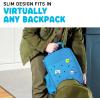 image:imageFit amp Fresh Lunch Box For Kids Boys amp Girls School Camp Insulated Bag With Shoe Charm Slots For Personalization Holographic PinkOcean Blue