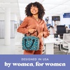 image:imageFit amp Fresh Bloomington Lunch Bag for Women  Insulated Large Lunch Box for Work with Containers LeakResistant StainResistant Zipper Closure Blue Cupid BowsTeal Cheetah