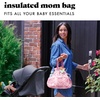 image:imageFit amp Fresh Cromwell Drawstring Lunch Bag for Women Complete Lunch Set with 2 Containers StainResistant LeakResistant Teacher Lunchbox Pink Dainty FlowersPink Floral Toile