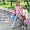 image:imageFit amp Fresh Luna Kids Lunch Bag for Girls  Insulated Kids Lunch Bag for School Cute Lunch Box for Kids Bento Lunch Bag with Bow Handle Reusable Lunch Tote for School amp Travel Cornflower in BloomCornflower in Bloom