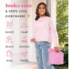 image:imageFit amp Fresh Luna Kids Lunch Bag for Girls  Insulated Kids Lunch Bag for School Cute Lunch Box for Kids Bento Lunch Bag with Bow Handle Reusable Lunch Tote for School amp Travel Cornflower in BloomSweet Pink Block Print