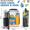 image:imageFit amp Fresh x Pipsticks Insulated Kids Lunch Bag with Stickers  Customizable Lunch Box for SchoolBlack