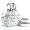 Sage Floral Toile