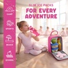 image:imageCool Coolers Kids Shaped Ice Packs for Lunch Boxes  Reusable Slim Ice Packs for Kids Lunch Box Freezer Packs for Bento Boxes Long Lasting BPA Free for School Camp amp Sports Bows 4PkMulticolor Bows